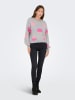 ONLY Strickpullover in Light Grey Melange