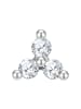 Glanzstücke München Ohrringe aus Sterling Silber mit Zirkonia in silber