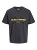 JACK & JONES PLUS T-shirt in Asphalt