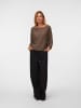 Vero Moda Strickpullover in Morel