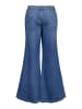 ONLY Jeans mit weitem Bein in Dark Blue Denim