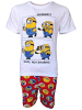 Minions Schlafanzug kurz Minions  in Rot
