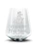 Mr. & Mrs. Panda Blümchentailglas Stinktier Angriff mit Spruch in Transparent
