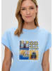 s.Oliver T-Shirt in 53E1_himmelblau