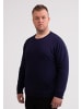 CASH-MERE.CH Rundhals Pullover in Marine Blau