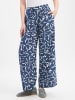 Zero  Hose in indigo ecru