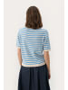 PART TWO Strickpullover GertianaPW Relaxed fit in Silver Lake Blue Stripe