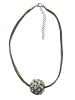 collezione alessandro Kurze Kette " Crystal " in grün