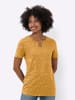 Heine Print-Shirt in ocker-ecru-bedruckt