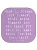 Mr. & Mrs. Panda Glasuntersetzer Spruch Trost Nummer mit Spruch in Lavendeltraum