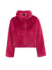 faina Damen Faux Fur Blouson in Pink