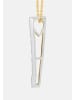 Ethische Diamanten Halskette aus 375 Gelbgold mit Lab Grown Diamant