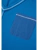 usha BLUE LABEL Women Blouse in Blue White