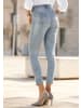 LASCANA Skinny-fit-Jeans in blue-washed