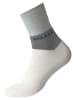 Cotton Prime® 6 Paar Kurzschaftsocken in Grau-Beige