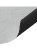 Beliani Kurzflor GANNETT in Grau - (W) 160 x (L) 230 cm