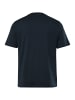 Men Plus Kurzarm T-Shirt in navy blau