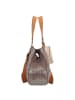 Fritzi aus Preußen Limited Painted Straw Schultertasche 43 cm in nut