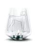 Mr. & Mrs. Panda Teelichthalter Hund Dogge ohne Spruch in Transparent