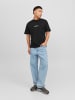 Jack & Jones 2-er Set Logo T-Shirt Kurzarm Shirt JORVESTERBRO in Schwarz