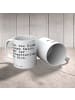 Mr. & Mrs. Panda Tasse Hat die Blume einen... mit Spruch in Weiß