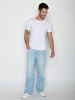 GreenBomb T-Shirt Basic in Weiß