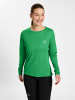 Newline T-Shirt L/S Nwlmemphis T-Shirt L/S Woman in MEDIUM GREEN