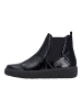 remonte Stiefelette in Schwarz Lack