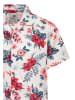 King Kerosin King Kerosin Hawaiihemd Hibiscus in offwhite