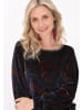 VIRITA Women Blouse in Blue Multicolor