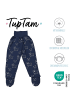 TupTam Baby Jungen Strampelhose mit Fuß 3er Pack in dunkelblau