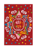 Teppich Boss Kurzflor Teppich Said Glowy 3145 in Rot