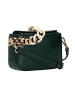 Seidenfelt Sokna Handtasche 19 cm in malachite green-gold