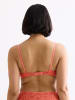 Erlich Textil  Dreamy Lace Triangel BH in wilde orange
