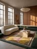 KADIMA DESIGN Teppich Kurzflor für Fußbodenheizung EVENLODE modern Wohnzimmer Diele in Multi