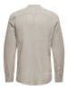 Only&Sons Hemd ONSCAIDEN SOLID in Beige