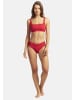 Sea Level Cross Front Multifit Bra Top in RED