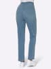 Sieh an! High-waist-Jeans in blue-bleached