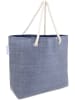 normani Bequeme Sommer-Umhängetasche, Strandtasche in Star Blue