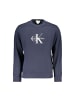 Calvin Klein Blau Herren Sweatshirt aus Baumwolle