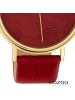 Oozoo Analog-Armbanduhr Oozoo Timepieces weinrot groß (ca. 42mm)