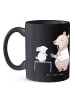 Mr. & Mrs. Panda Tasse mit Spruch Tierheilpraktiker mit Spruch in Schwarz
