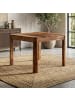 FineBuy Esstisch in Braun / Sheesham / 80x80x76