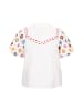 usha FESTIVAL Women Blouse in white multicolor