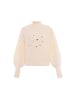 faina Damen Sweater in WOLLWEISS