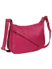 Toscanto Leder Schultertasche Toscanto Tasche pink, fuchsia ca. 35cm