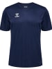 Hummel T-Shirt "Essential Jersey S/S" in Blau