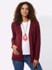 WITT WEIDEN Strickjacke in dunkelrot