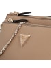 Guess Noelle II Schultertasche 24 cm in tan multi