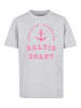 F4NT4STIC T-Shirt Baltic Coast Knut & Jan Hamburg in grau meliert